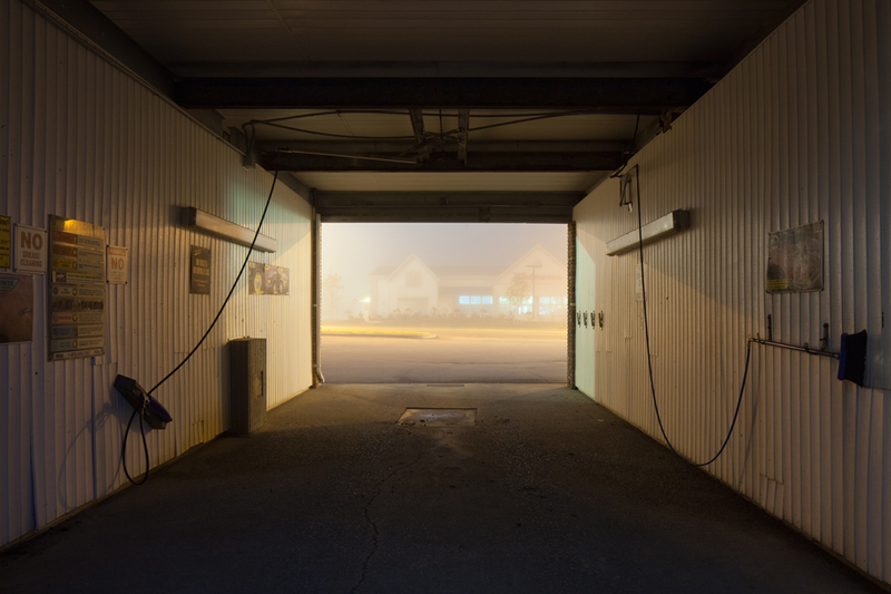 Illustration for article titled These Photos Show the Lonely Interiors of Empty Car Washes